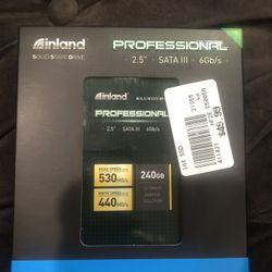 240 GB SSD SATA III NEW