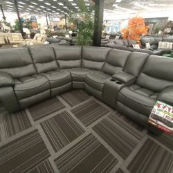3pc Power Reclining Sectional 