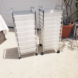 Rolling Storage Cart - 2 Available $30 Each