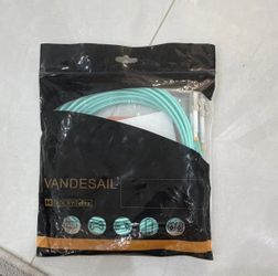 VANDESAIL LC Fiber Optic Cable – 3M (10ft) – 2 Pack – New