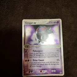 Gengar EX Pokemon Card