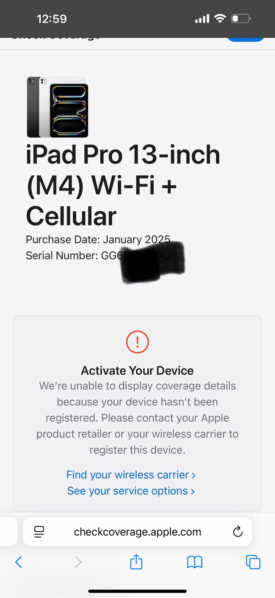 iPad Pro 13 Inches 2tb WiFi Cell Never Used
