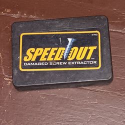 Speed Out Damage Screws