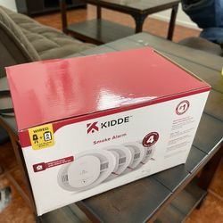 Kidde Smoke Alarm 4-Pack 