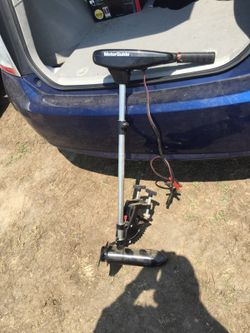 Near new trolling motor