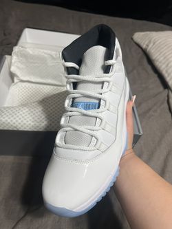 2025 JORDAN 11 RETRO WHITE/LEGEND BLUE