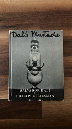 1954 Dali’s Mustache by Salvador Dali & Philippe Halsman