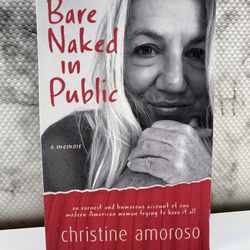 Christine Amoroso Bare Naked in Public Paperback Book Torchflame Books New