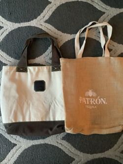 2 Patron Tequila Bags 