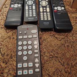 Lot Of 5 Different TV Remotes Make Offer