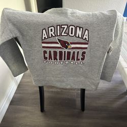 Arizona Cardinals girl crewneck sweater size 7/8