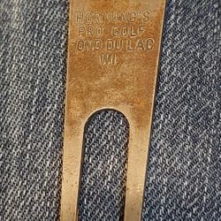 Hornungs Pro Golf Fond Du Lac WI Divot Tool Collectible Advertisement

