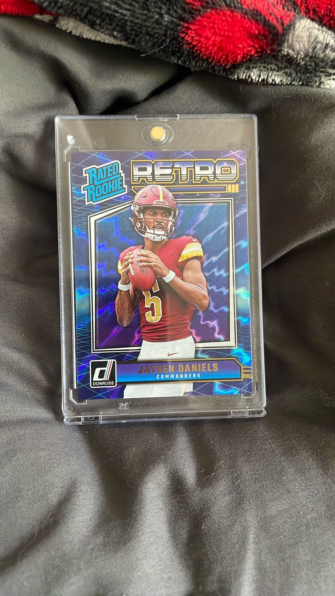 🔥🔥2024 Panini Donruss Jayden Daniels Retro Rated Rookie SSP #11🔥🔥