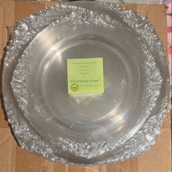 Clear Wedding Vintage Hard Plastic Plates