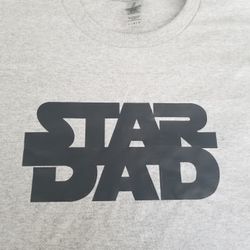 Star Wars Letter Dad Shirt 