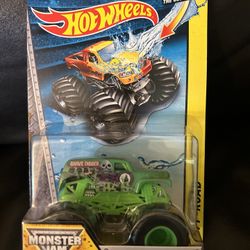 Hot Wheels Monster Jam Grave Digger Water Changes The Color 