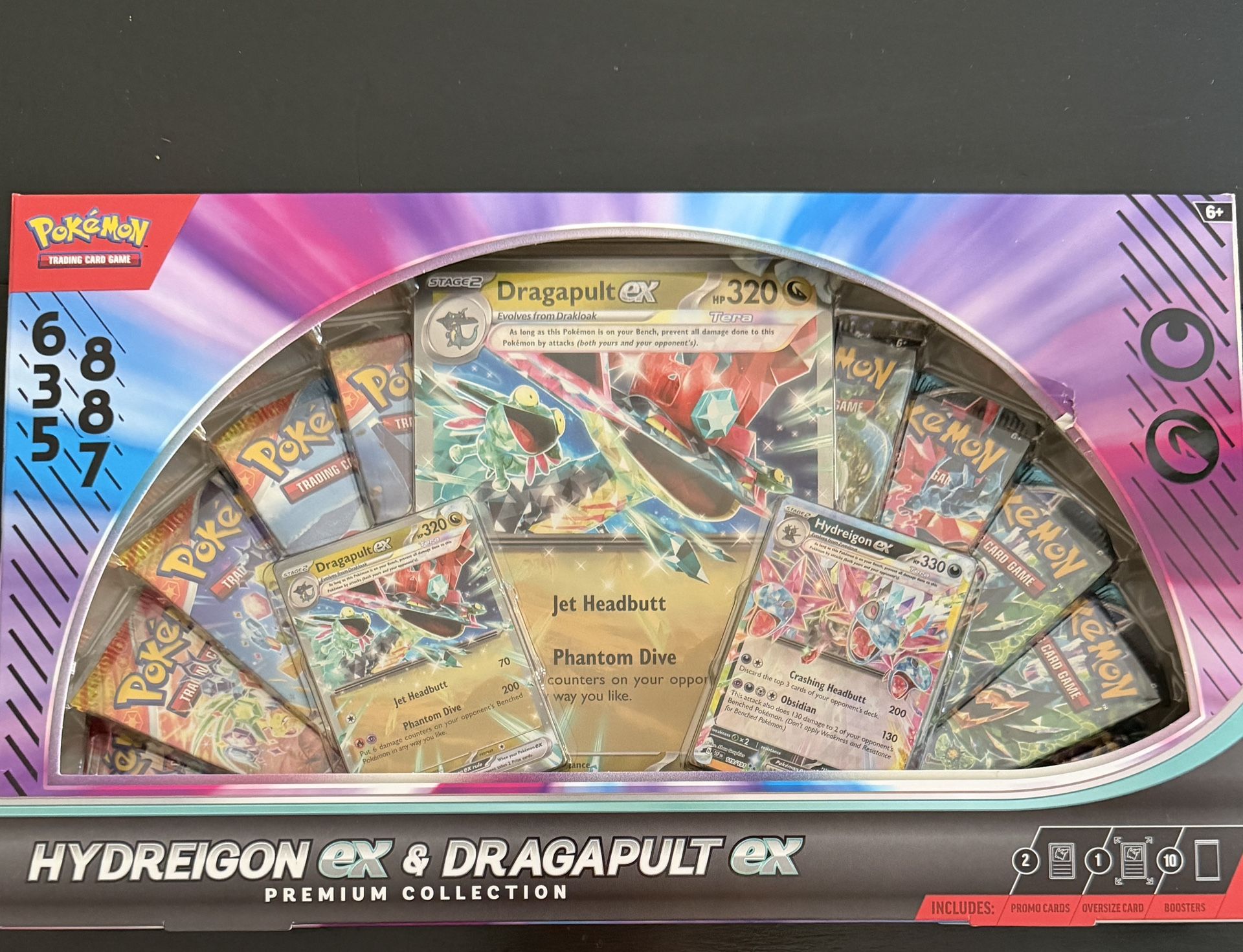 Hydreigon Ex & Dragapult Ex