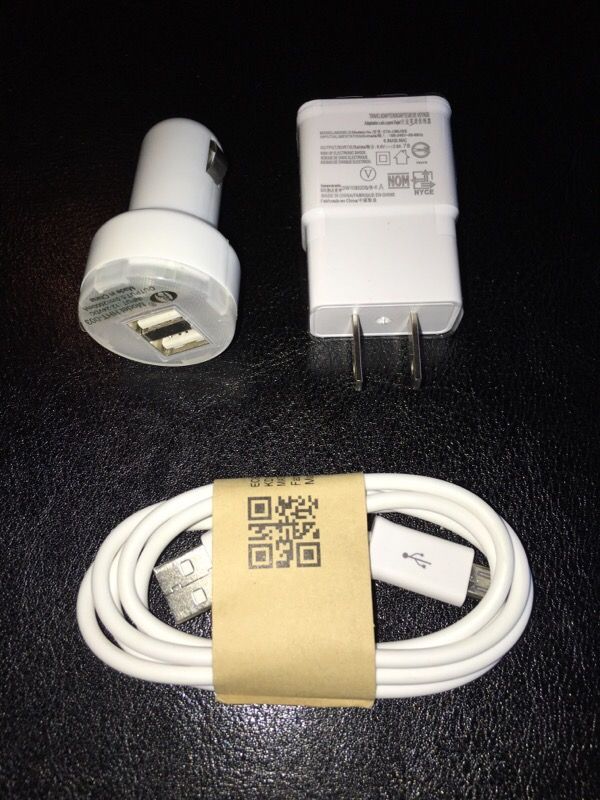 Samsung Cables and Chargers 3 for $10