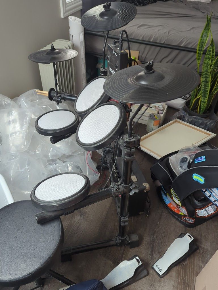 Rock Jam Electric Drum Set