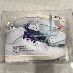  🔥 Air Jordan 1 High × V.A.A. "Alaska" Size 9.5 