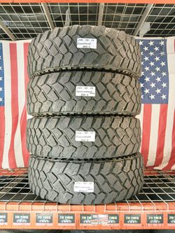 ✅ 4 USED TIRES 255/75R17 FIRESTONE DESTINATION MT 255 75 17
