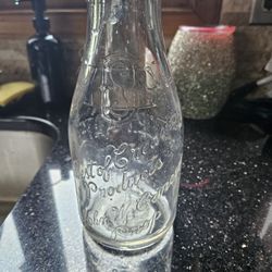 Best of creamery John w Catew  Milk Bottle