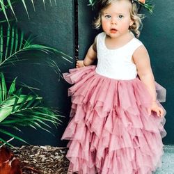  Dusty Rose Sleeveless Maxi