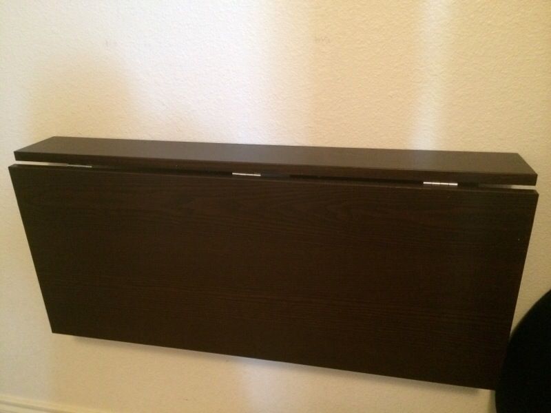 Ikea folding desk / table (wall mounted)