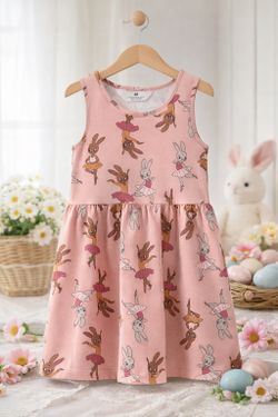 NEW Easter Bunny Dress – (Girls Size) Spring Outfit