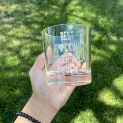 Whiskey Glass (customizable )