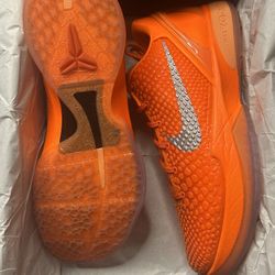 Nike Kobe 6 Total Orange Size 10.5 Used