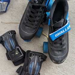 Youth Roller Skates/Pads (Y6)