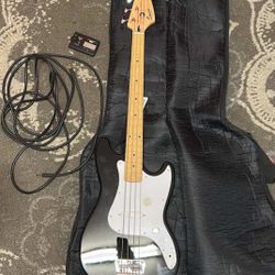 Electric bass guitar