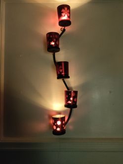 Wall Tea light Decor