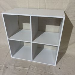 White Cubicale Dresser Storage Organizer 