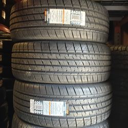 4 new 245/45/20 mile star installed and balanced