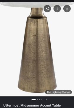 Uttermost midsummer accent table