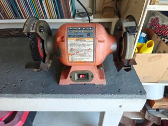 Central Machinery 6" Bench Grinder and Wire wheel