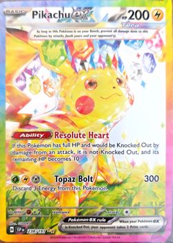 Surging Spark Pikachu 238/191