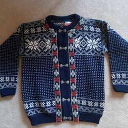 Dale Of Norwa y Classic Sweater 100% Wool Size L