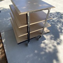 Shelf Rolling Table