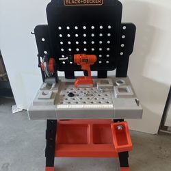 Black & Decker Kids Work Bench Tools Toys