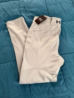 Under Armour White Baseball Pants with Tags - Size Medium