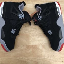 Jordan Retro 4 Bred Size 10  
