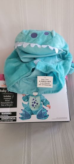 BRAND NEW BABY T-REX HALLOWEEN COSTUME SIZE 12-18 MONTHS