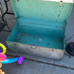 Foot Locker aluminum antique