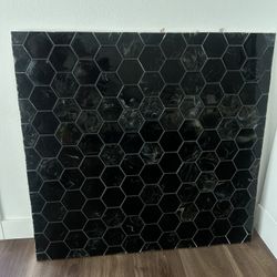 36x36 Glass Backsplash On Hardibacker
