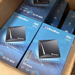 vSeebox Elite Mini/ Elite Ultra/ V6 Max/ V6 Plus/ Superbox S7 Max - Fully Loaded With 2000+ Channels Sports Ppvs Movies Series And More
