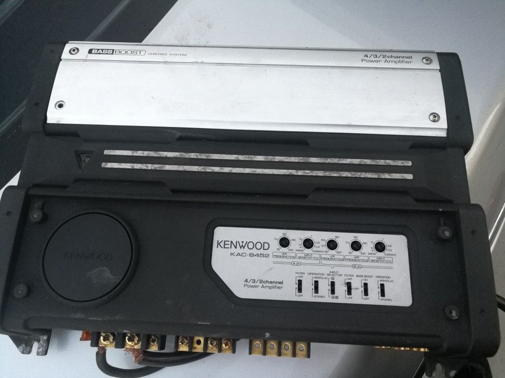 Kenwood kac-8452 amplifier
