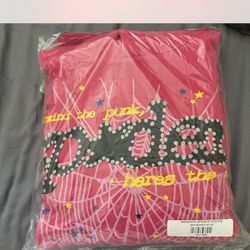 Pink Sp5der Hoodie